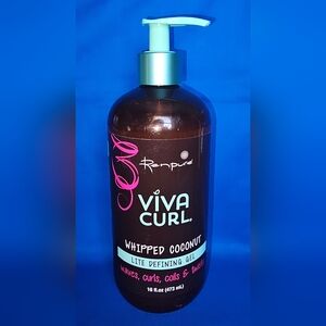 HTF Renpure Viva Curl Whipped Coconut Defining Hair GEL Waves Coils Twists RARE